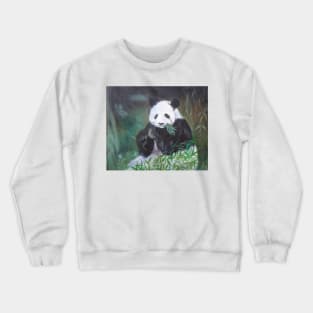 Panda in Bamboo Crewneck Sweatshirt